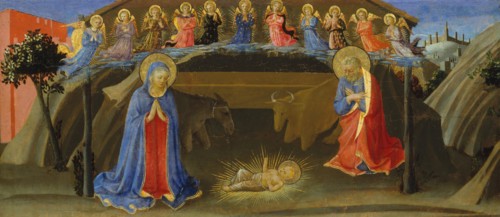 The Nativity, ca. 1433-34. Creator: Zanobi di Benedetto Strozzi.