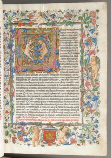 Spanish Translation of Saint Augustine's "City of God", 1446-82. Creator: Cano de Aranda.