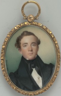 Portrait of a Gentleman, 1836. Creator: Carl Weinedel.