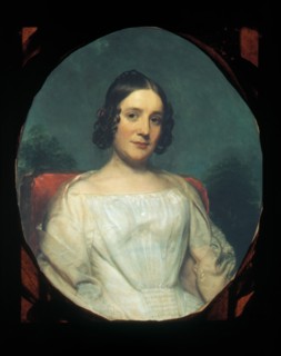 Mrs. Adrian Baucker Holmes, ca. 1850. Creator: Charles Wesley Jarvis.