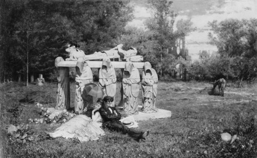 In the Sun, 1875. Creator: Edouard de Beaumont.