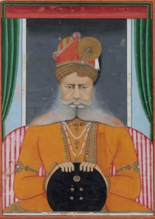 Maharaja Sardar Singh of Bikaner, ca. 1860-70. Creator: Chotu.