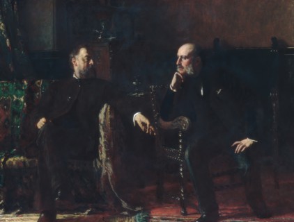 The Funding Bill, 1881. Creator: Eastman Johnson.