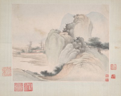 Landscapes Painted for Yuweng, dated 1673. Creator: Fan Qi.