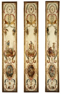 January and February (part of a set illustrating the months of the year), second quarter 18th centur Creator: Unknown.