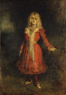 Marion Lenbach (1892-1947), the Artist's Daughter, 1900. Creator: Franz von Lenbach.
