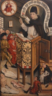 Sermon of Saint Albertus Magnus, ca. 1430-95. Creator: Friedrich Walther.