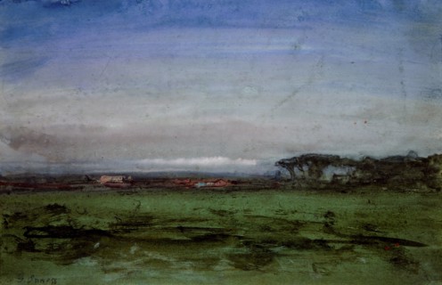 Across the Campagna, 1872. Creator: George Inness.