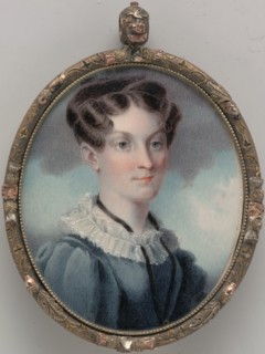 Carolyn Mishner, ca. 1825. Creator: Hugh Bridport.