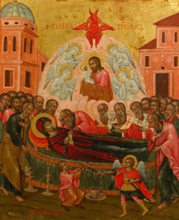 The Dormition of the Virgin. Creator: Ioannes Mokos.