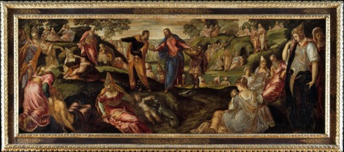 The Miracle of the Loaves and Fishes, ca. 1545-50. Creator: Jacopo Tintoretto.