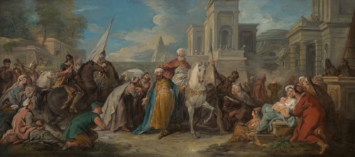 The Triumph of Mordecai, ca. 1736. Creator: Jean Francois de Troy.