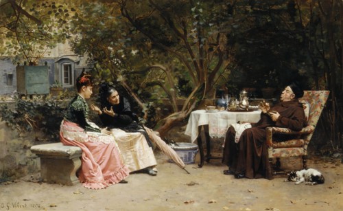 The Reprimand, 1874. Creator: Jehan Georges Vibert.