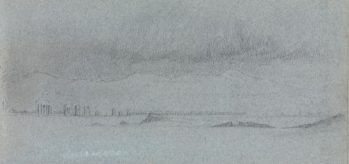 Sketchbook of Italian Landscape Subjects, 1869. Creator: Jervis McEntee.