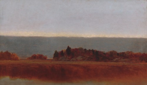 Salt Meadow in October, 1872. Creator: John Frederick Kensett.