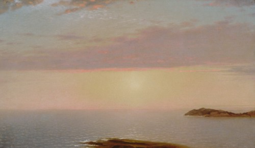 Sunset, 1872. Creator: John Frederick Kensett.