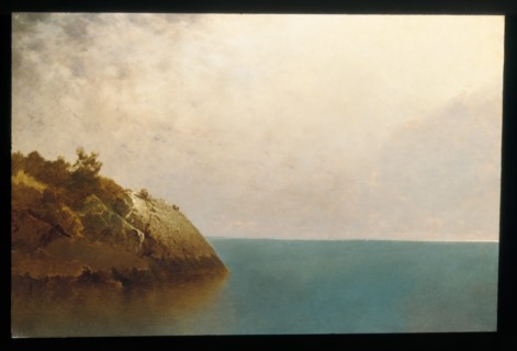 A Foggy Sky, 1872. Creator: John Frederick Kensett.