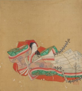 Immortal Poet, 17th century. Creator: Kano Shoun.