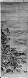 View of Mt. Horai, 19th century. Creator: Kano Tansui.
