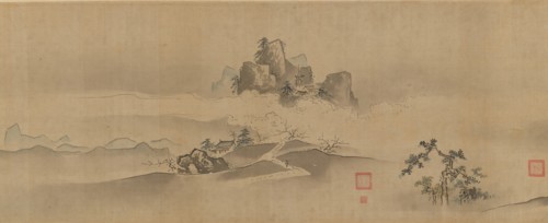 Landscape of China: Eight Views of the Xiao and Xiang Rivers, 17th-18th century. Creator: Kanô Yôboku Tsunenobu.