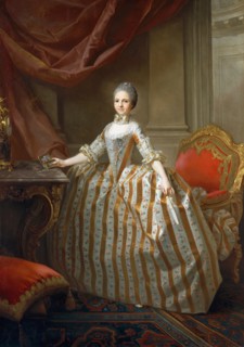Maria Luisa of Parma (1751-1819), Later Queen of Spain, 1765. Creator: Laurent Pecheux.