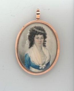 Portrait of a Lady, ca. 1795. Creator: Lawrence Sully.
