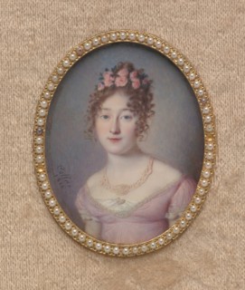 Portrait of a Lady, 1816. Creator: Louis Antoine Collas.