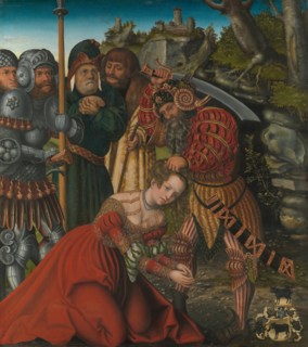 The Martyrdom of Saint Barbara, ca. 1510. Creator: Lucas Cranach the Elder.