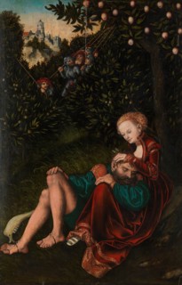 Samson and Delilah, ca. 1528-30. Creator: Lucas Cranach the Elder.