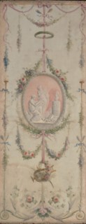 Decorative panel (one of a pair), 18th century. Creator: Manner of Le Riche.