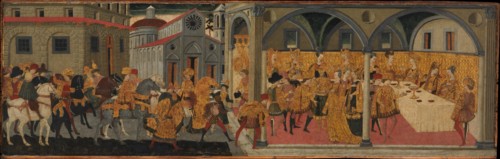 The Story of Esther. Creators: Marco del Buono Giambert, Apollonio di Giovanni di Tomaso.