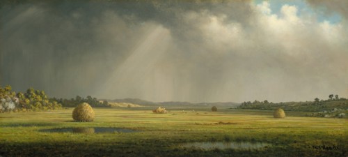 Newburyport Meadows, ca. 1876-81. Creator: Martin Johnson Heade.