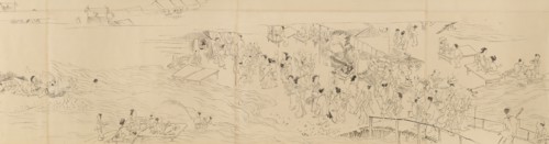 Amusements in Kyoto in the Four Seasons, late 18th century. Creator: Maruyama Okyo.