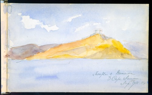 Sketchbook of Greek and Near East Subjects, 1904. Creator: Mary Newbold Sargent.