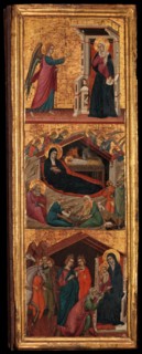 Saints and Scenes from the Life of the Virgin, ca. 1320. Creator: Master of Monte Oliveto.