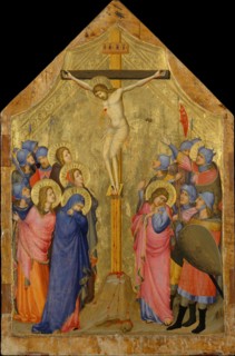 The Crucifixion, ca. 1330-35. Creator: Master of the Saint George Codex.