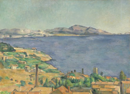 The Gulf of Marseilles Seen from L'Estaque, ca. 1885. Creator: Paul Cezanne.