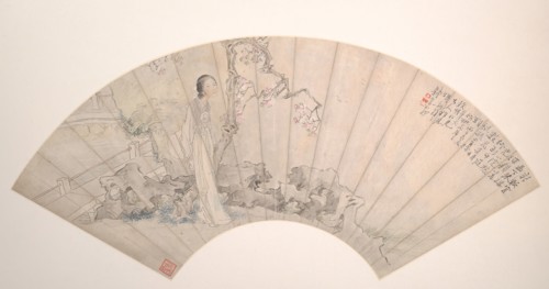 A Beauty, dated 1876. Creator: Qian Huian.
