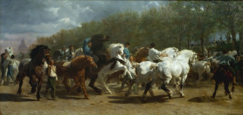 The Horse Fair, 1852-55. Creator: Rosa Bonheur.