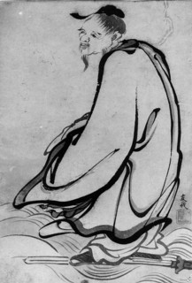 Sage, 18th-19th century. Creator: School of Katsushika Hokusai.