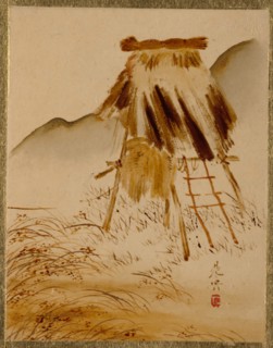 Rice-Drying Frame. Creator: Shibata Zeshin.
