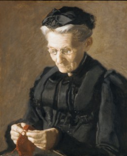 Mrs. Mary Arthur, 1900. Creator: Thomas Eakins.