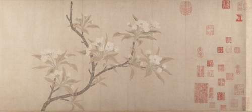 Pear Blossoms, ca. 1280. Creator: Unknown.