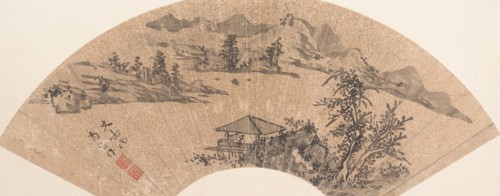 Pavilion by Lake Shore, 17th century or later. Creator: Unknown.