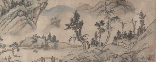 Landscape, Early 20th century, spurious date of 1577. Creator: Unknown.