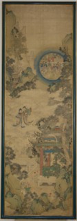 Three scenes from festivals of the twelve months, late 18th-early 19th century. Creator: Unknown.