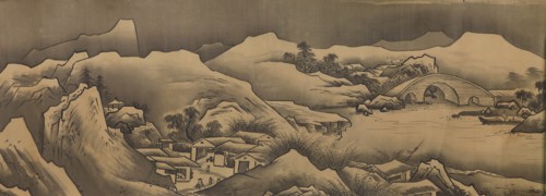 Landscape, 17th century. Creator: Unkoku Toban.