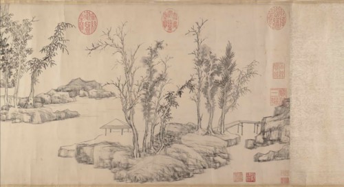 Summer Retreat in the Eastern Grove, datable to before 1515. Creator: Wen Zhengming.