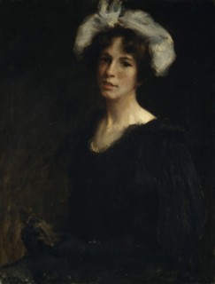 Bessie Potter, ca. 1895. Creator: William Merritt Chase.