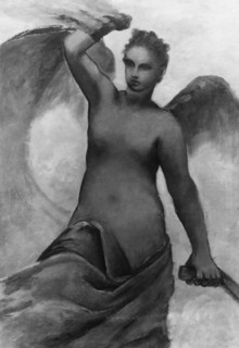 Fortune: A Study for "The Discoverer", 1878. Creator: William Morris Hunt.